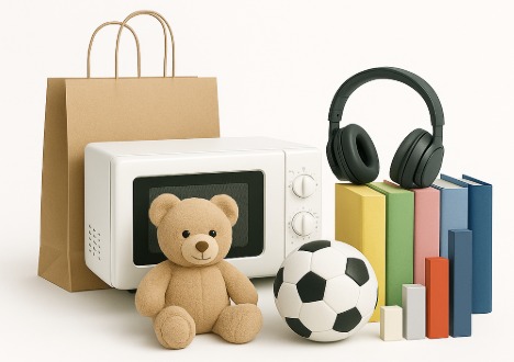 Lojas multissetoriais de Comércio em geral que não se encaixa em apenas uma categoria